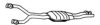 MERCE 1264901420 Front Silencer